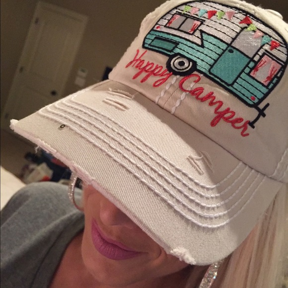 SOLD OUT Happy camper hat boho glamping camping