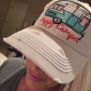 SOLD OUT Happy camper hat boho glamping camping