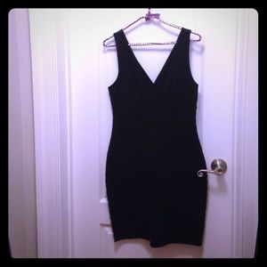 Black cocktail dress