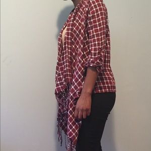 Plaid Cardigan