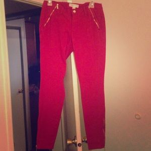 Michael Kors red jeans