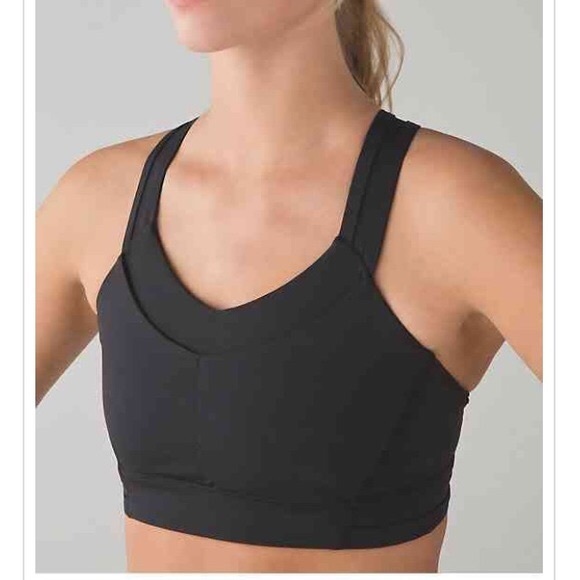 Lululemon Rack Pack Bra NWT black size 6