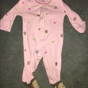 Carter's NB Monkey Pajama