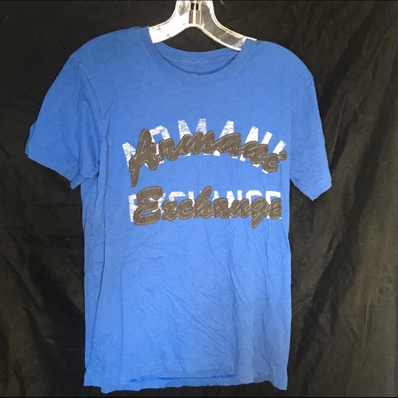 Armani Exchange Blue Men's Small Shirt