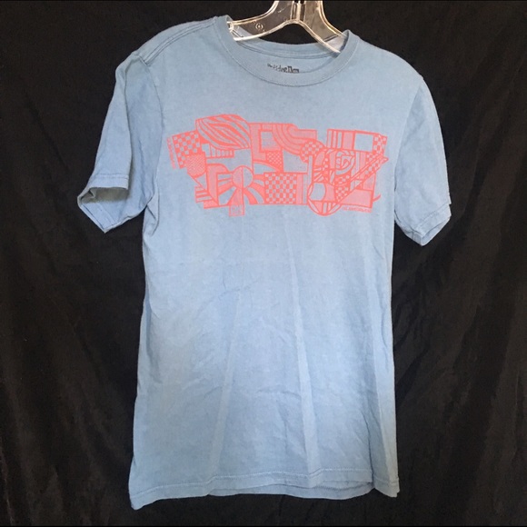 Quicksilver Men's Small Blue Tee