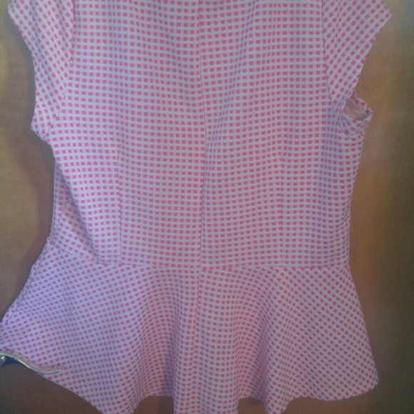 Super cute Ashley Stewart peplum top