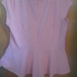 Super cute Ashley Stewart peplum top