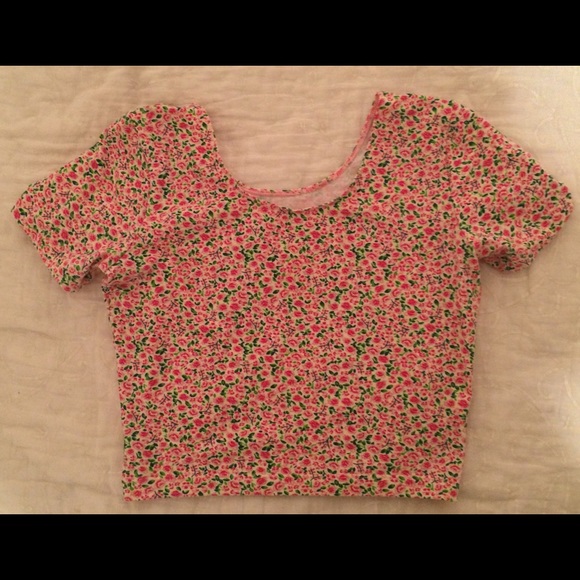 SALE//american apparel crop top