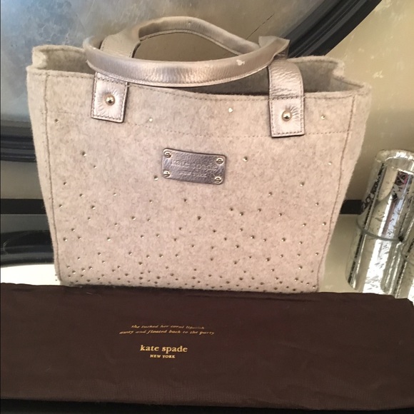 Quinn Felt Kate Spade rhinestones - Picture 1 of 4