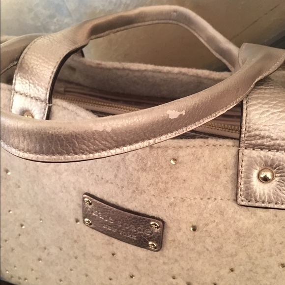 Quinn Felt Kate Spade rhinestones - Picture 2 of 4