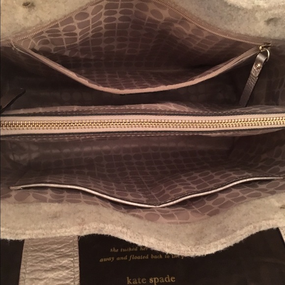 Quinn Felt Kate Spade rhinestones - Picture 3 of 4