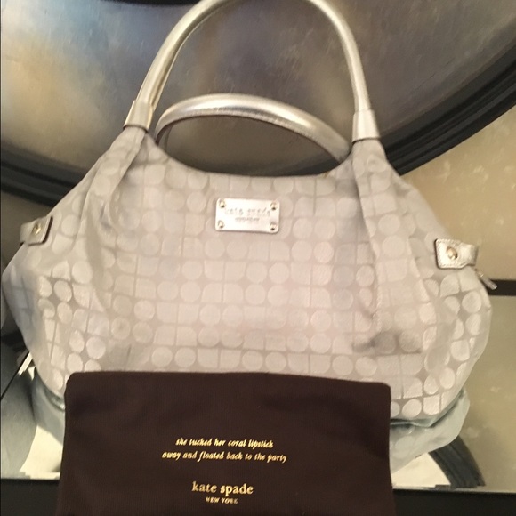 Kate Spade Silver logo used - Picture 1 of 4