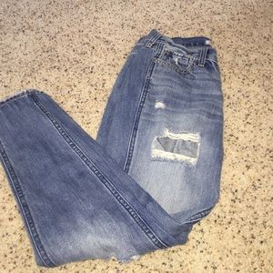 Hollister boyfriend jeans