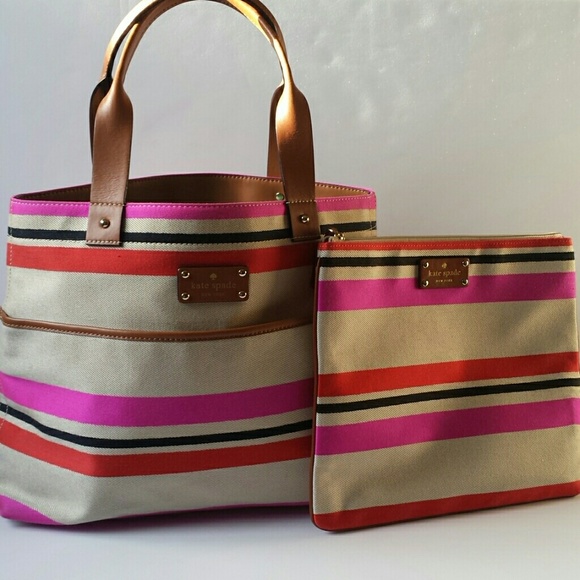 kate spade Handbags - Kate Spade Oak Island Magazine Tote & Pouch