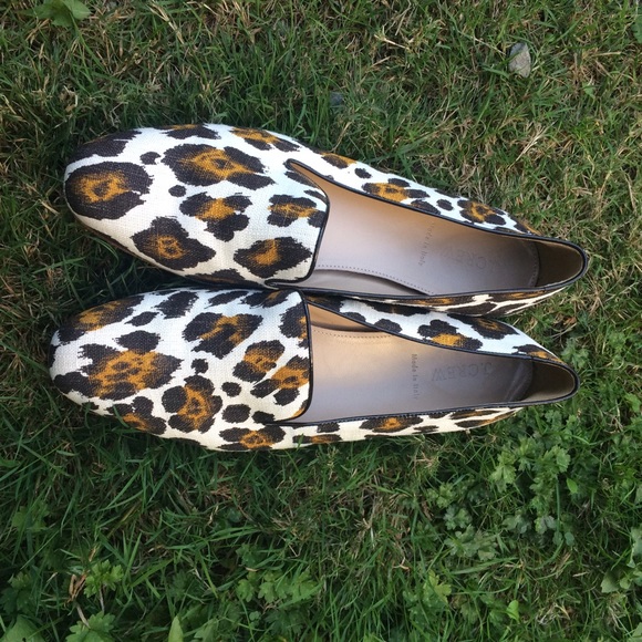 J. CREW Printed loafer size 10 flats