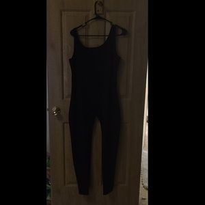 Full body black leotard, spandex jumpsuit