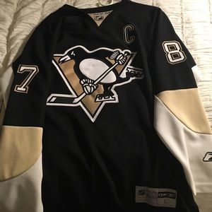 Authentic Pittsburgh Penguins Sidney Crosby jersey
