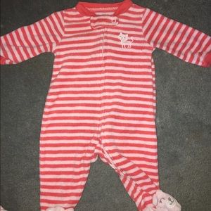 Carter's NB Red Cat Pajama