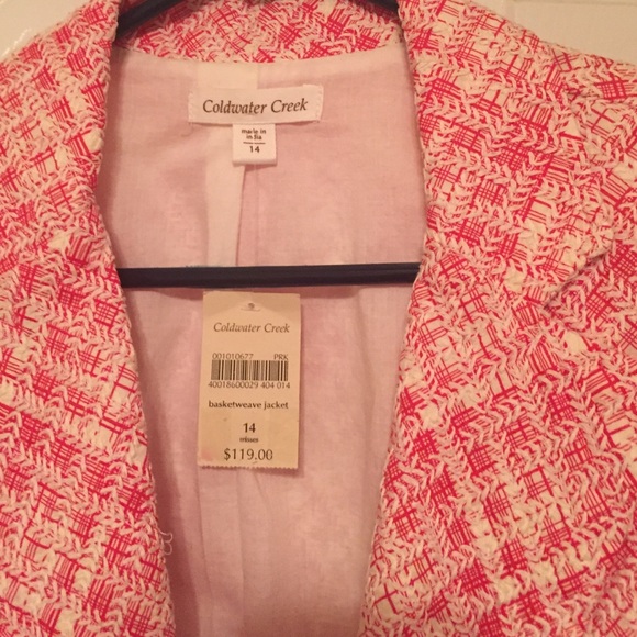 <<SALE>> NWT ColdWater Creek jacket SZ 14 - Picture 2 of 3