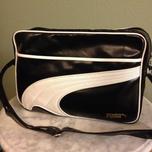 Black & White Puma Bag