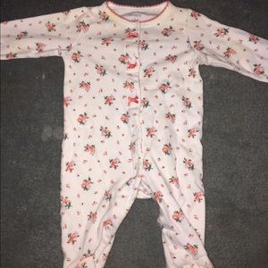 Carter's NB Floral Pajama