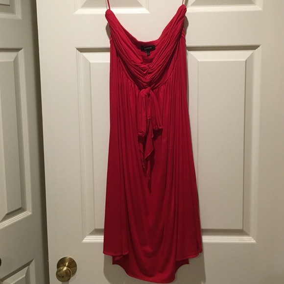 Red dress