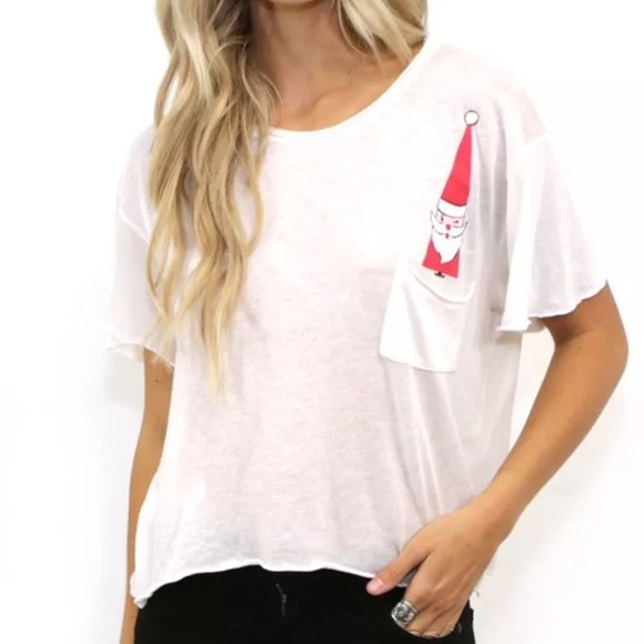 Wildfox Mini Santa Tee - Small