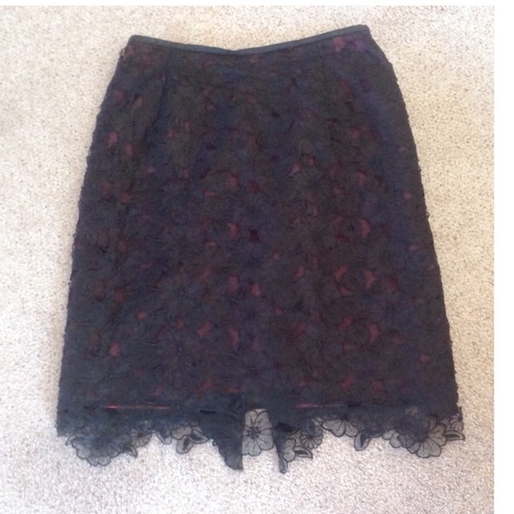 Allen by A.B.S black lace skirt - Picture 2 of 4