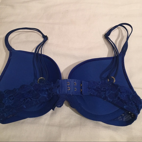 🎀Victoria Secret Royal Blue Push Up Bra 32B - Picture 3 of 4
