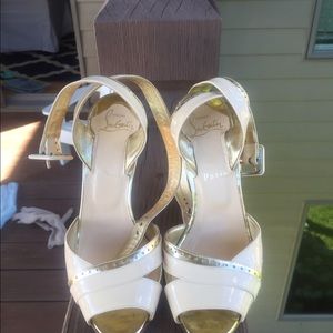 Christian Louboutin wedding shoes 36.5 or 6.5