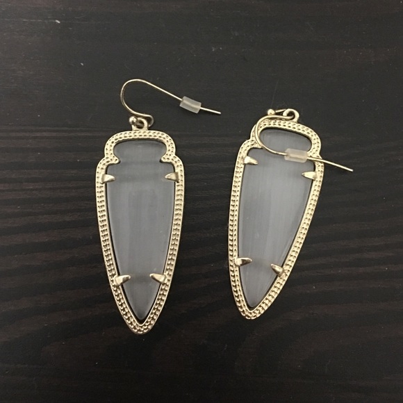 Kendra Scott Jewelry - Gold and Gray Kendra Scott earrings