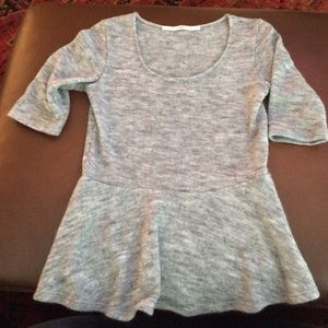 Gibson peplum top