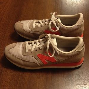 New Balance for J Crew tennis shoes