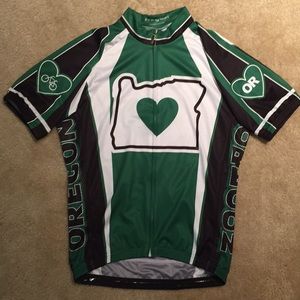 Oregon Bicycle Jersey - Unisex - Medium