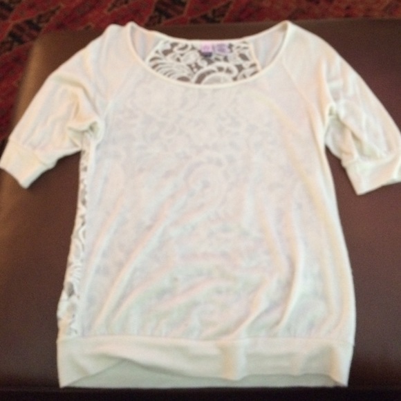 Love on a hanger lace back top