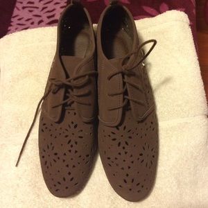 Brown shoes
