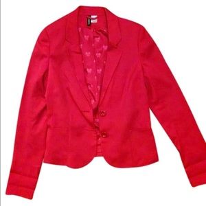 HM Size 4 Red Blazer