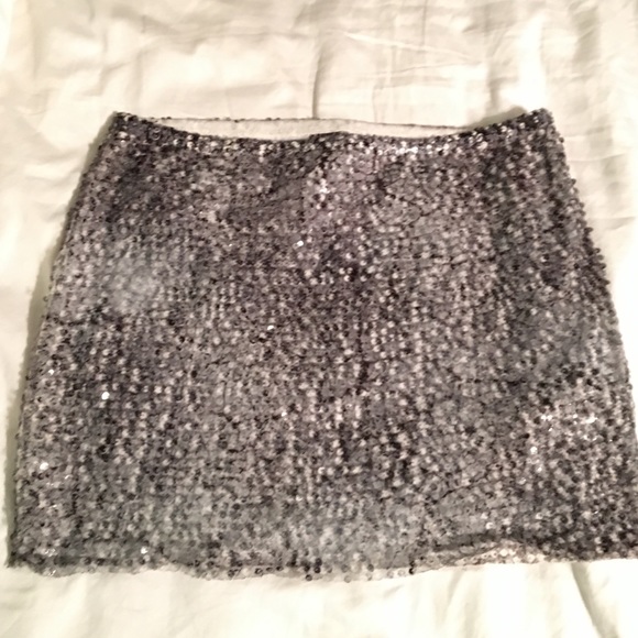 Short mini sequin guess skirt - Picture 1 of 3
