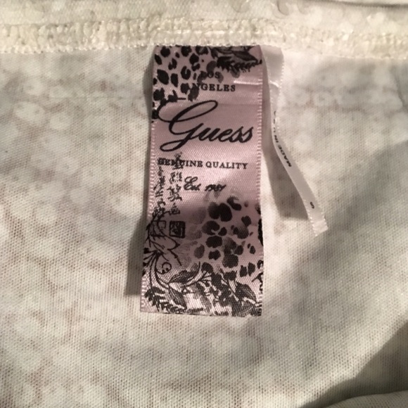 Short mini sequin guess skirt - Picture 3 of 3