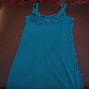 Teal tank top