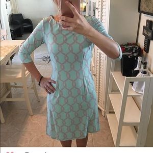 3/4 length sleeve dress