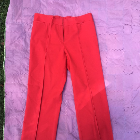 Anne klein SIZE 10 red slacks business pants