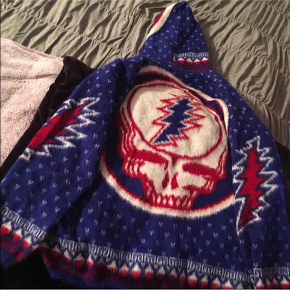 Grateful Dead sweater jacket   price droppp