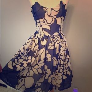 One-of-a-Kind Floral Print Dress