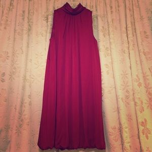 Zara Never worn sleevesless red dress