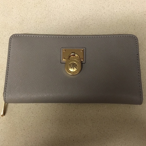 Authentic Michael Kors Padlock Wallet - Firm Price - Picture 1 of 4