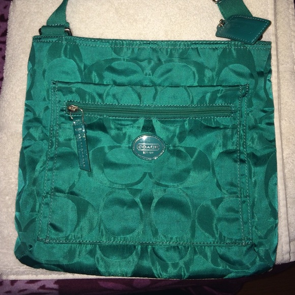 Coach Teal Crossbody
