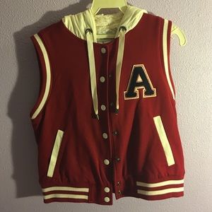 Forever 21 varsity vest