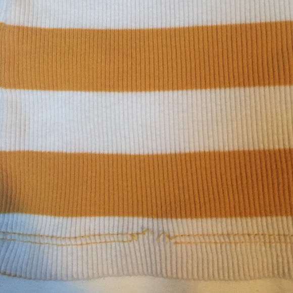 Mustard + White Vintage Nike Tank Top - Picture 5 of 8