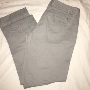 🛍 Size 6 TOMMY HILFIGER GRAY KHAKI🛍